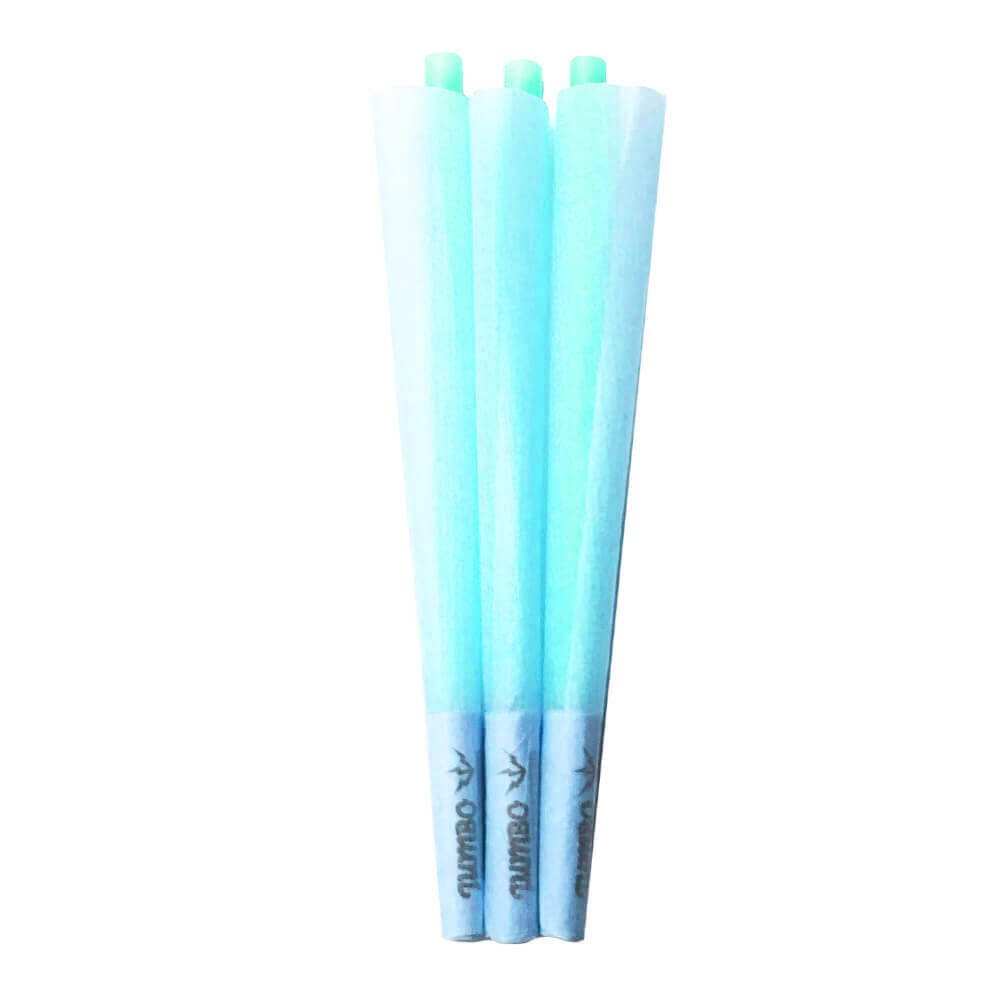 Jumbo King Size Blue Cones 3 Cones Per Pack (32pcs/display)