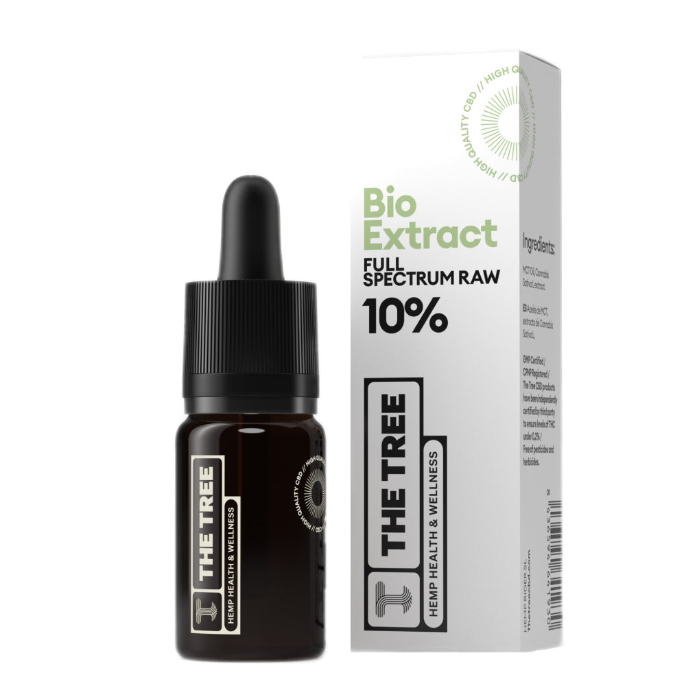 The Tree 10% CBD Oil Full Spectrum Raw (10ml)