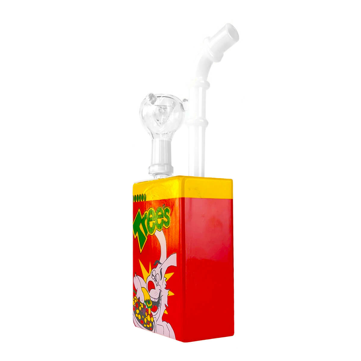 Juice Glass Bong Cartoon Rabbit Breakfast 19cm