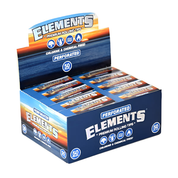 Elements Regular Slim Tips (50pcs/display)