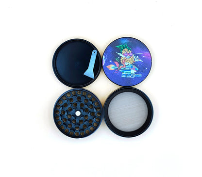 Kovová drtička čtyřdílná