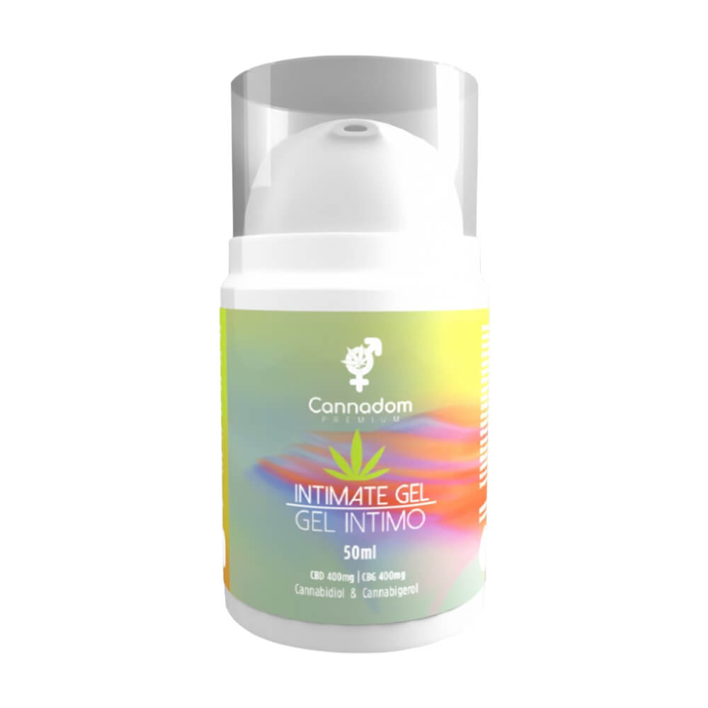 Cannadom Intimate Lubricant Gel CBD 400mg CBG 400mg (50ml)
